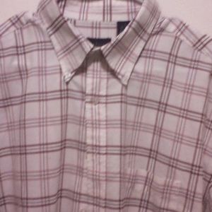 Van Heusen short sleeve button down Large like new
